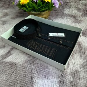 প্রিমিয়াম পাঞ্জাবি - কালো